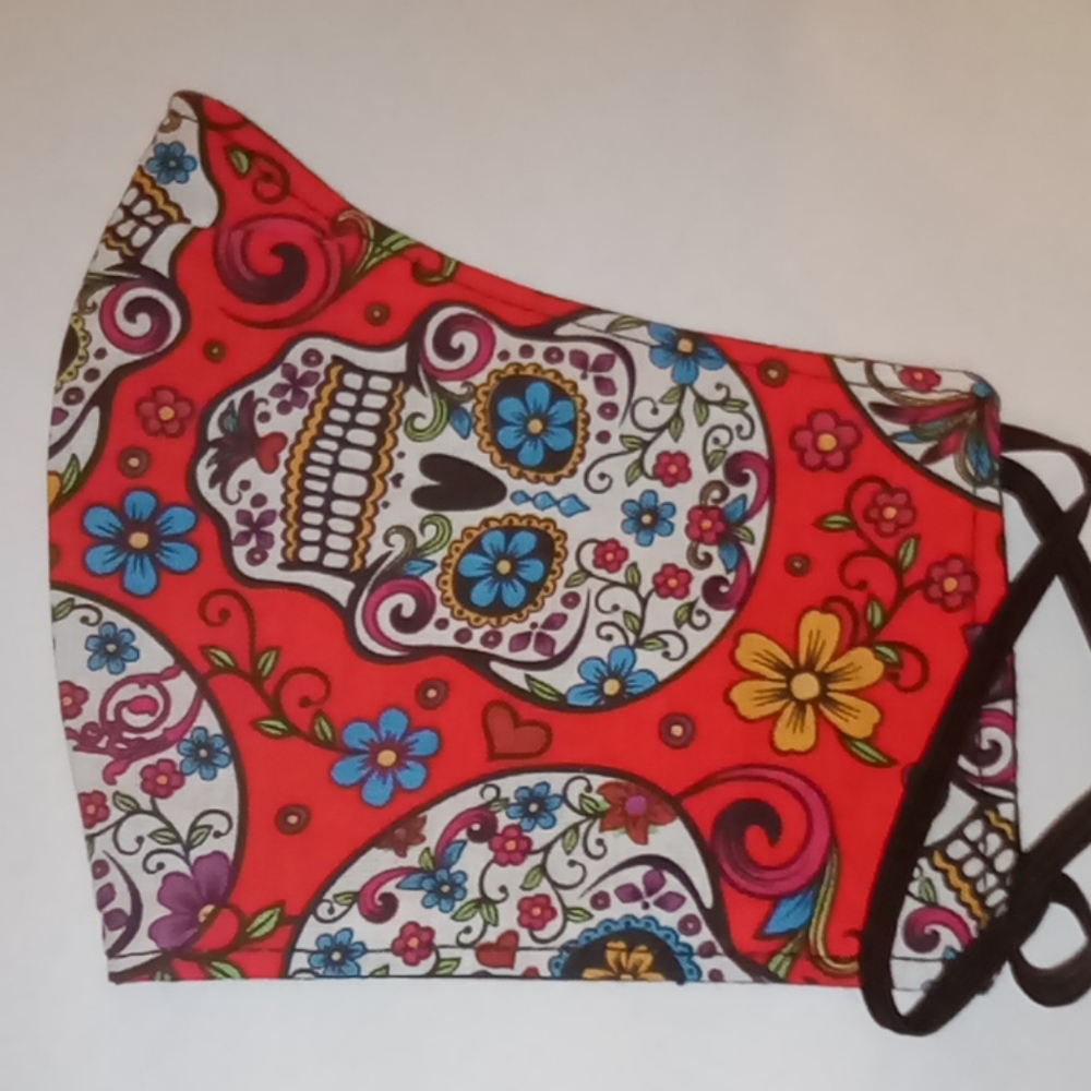 Skulls Reversible Face Mask